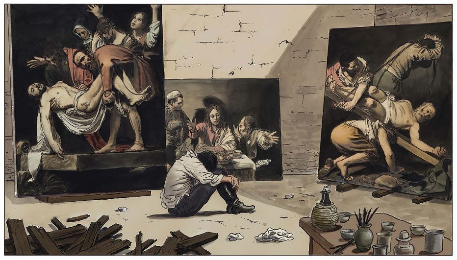 MILO MANARA La vita di Caravaggio